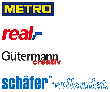 Metro, Gütermann, real, schäfer vollendet